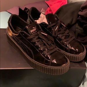 Men’s patent leather Fenty sneakers!